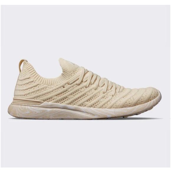 Athletic Propulsion Labs APL TechLoom Wave Vanilla Marble Casual Shoes Men’s 9.5 - Picture 1 of 8